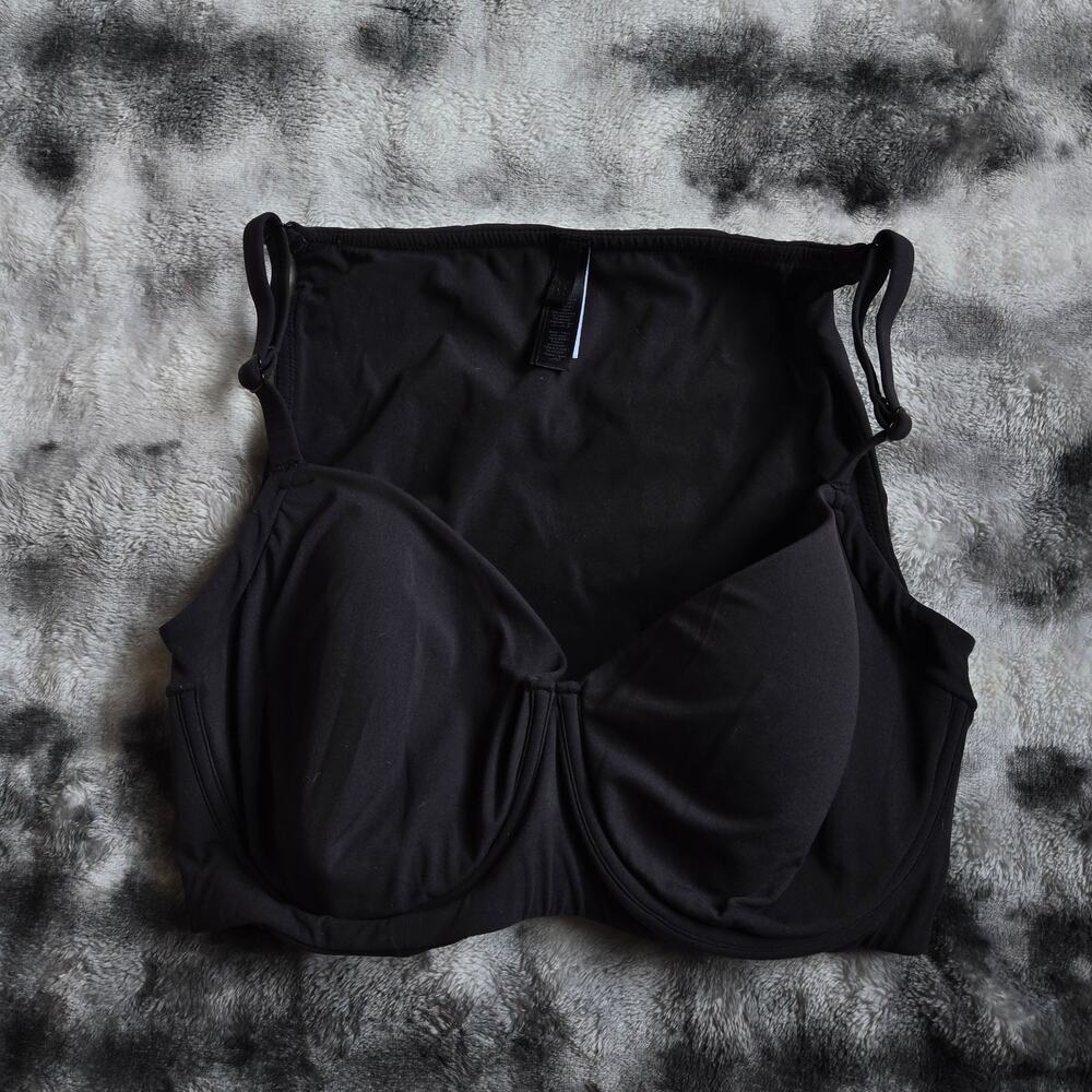 SKIMS Underwire T‑Shirt Bra Black 36DD